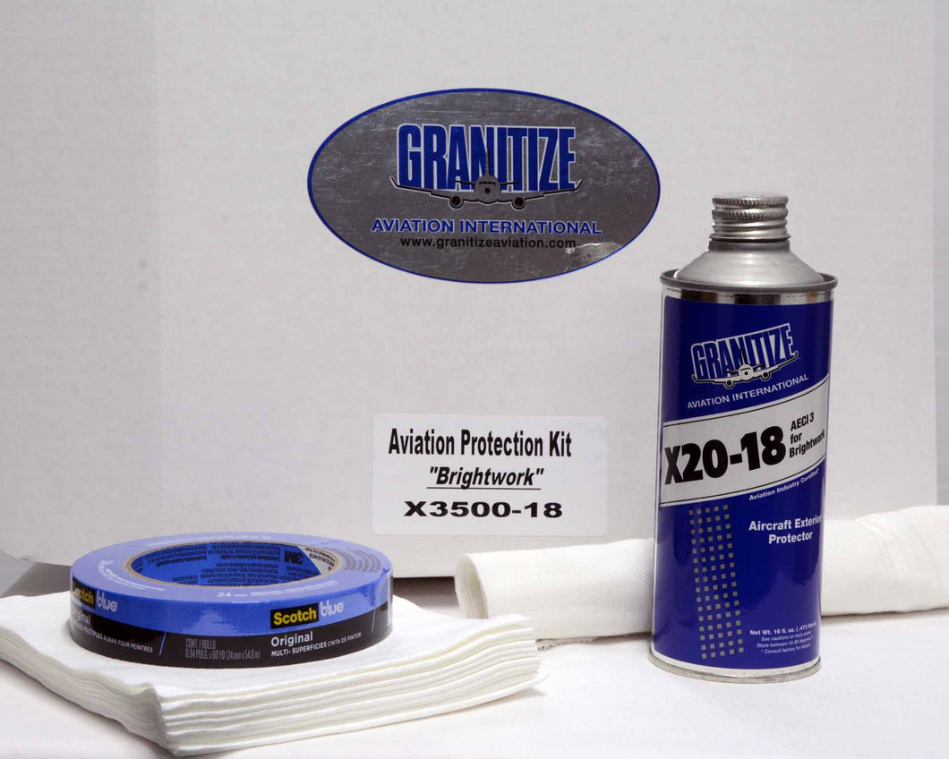 GRANITIZE X3500-18 AECI 3 Aircraft Kit - for Brightwork